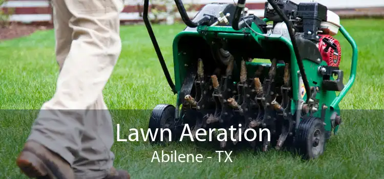 Lawn Aeration Abilene - TX