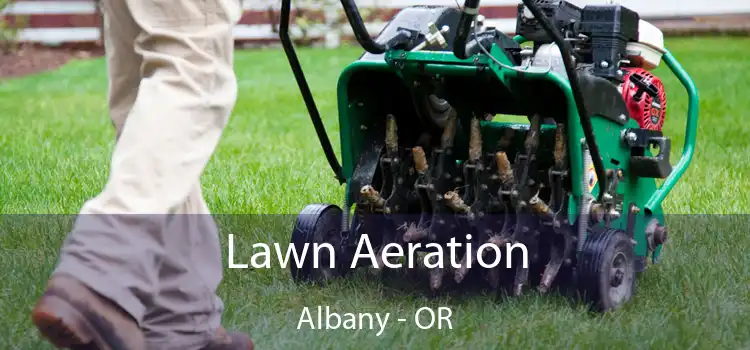 Lawn Aeration Albany - OR