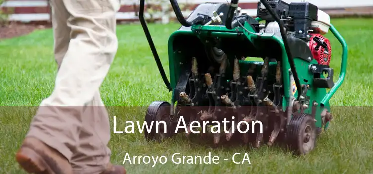 Lawn Aeration Arroyo Grande - CA