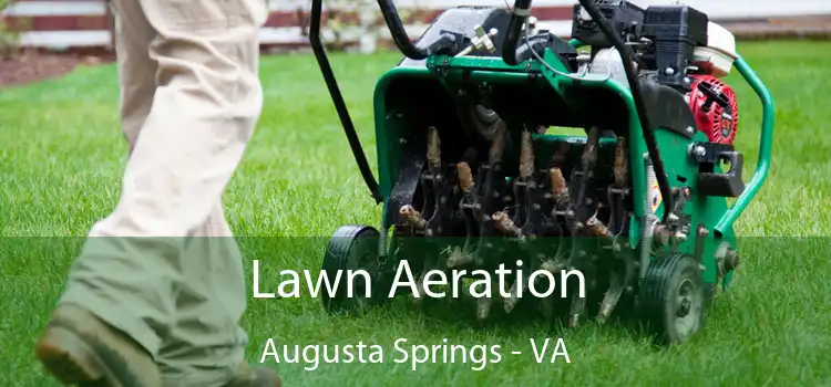 Lawn Aeration Augusta Springs - VA