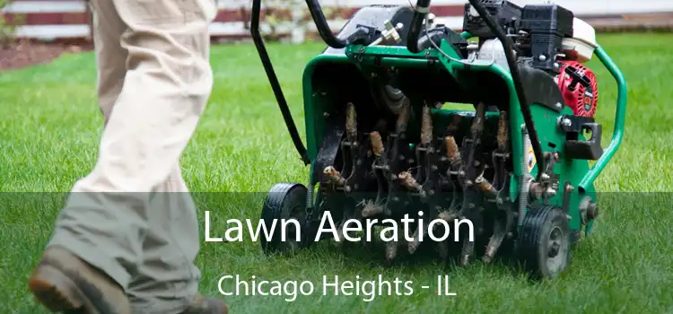 Lawn Aeration Chicago Heights - IL