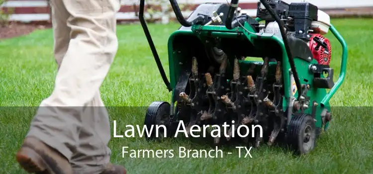 Lawn Aeration Farmers Branch - TX