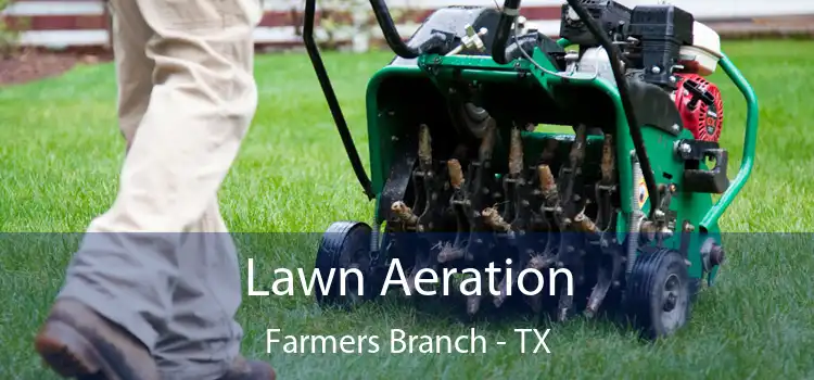 Lawn Aeration Farmers Branch - TX
