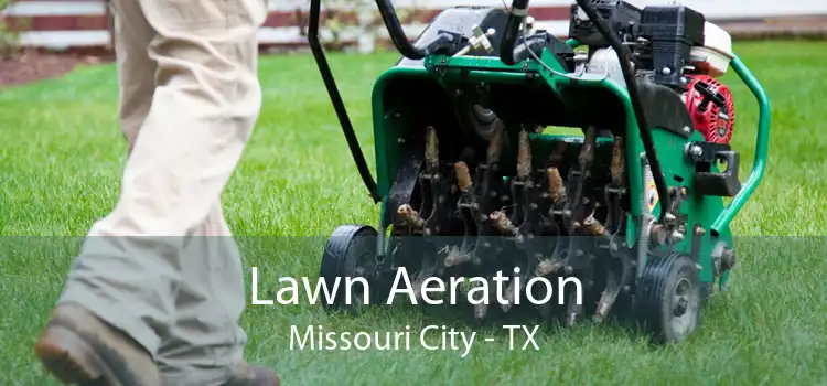 Lawn Aeration Missouri City - TX