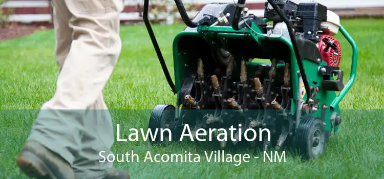 Lawn Aeration South Acomita Village - NM