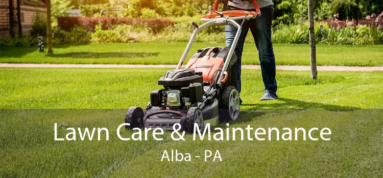 Lawn Care & Maintenance Alba - PA