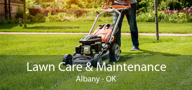 Lawn Care & Maintenance Albany - OK