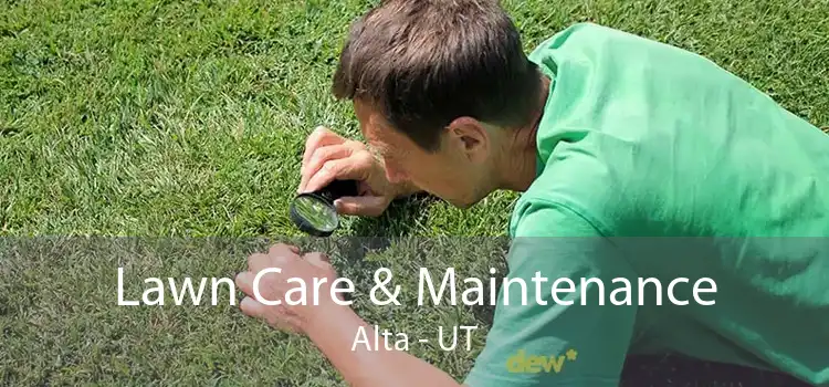Lawn Care & Maintenance Alta - UT