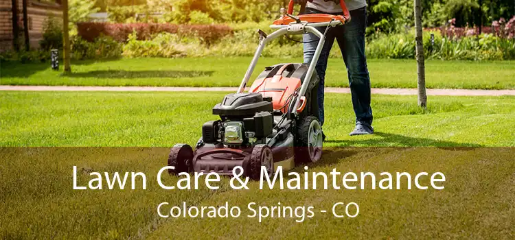  Lawn Care & Maintenance Colorado Springs - CO