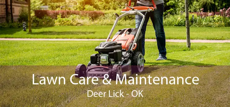  Lawn Care & Maintenance Deer Lick - OK