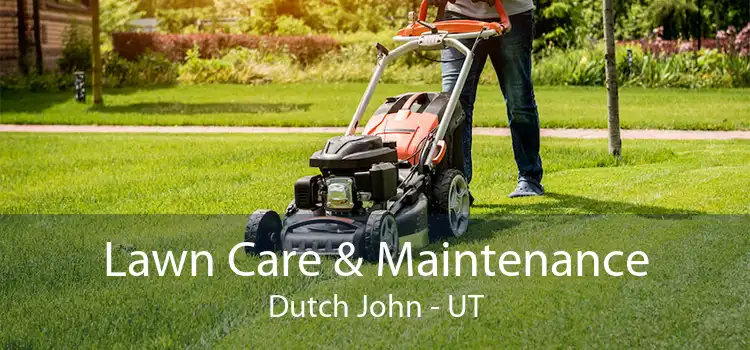  Lawn Care & Maintenance Dutch John - UT
