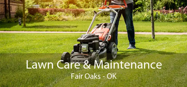 Lawn Care & Maintenance Fair Oaks - OK