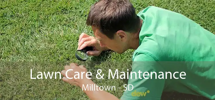 Lawn Care & Maintenance Milltown - SD