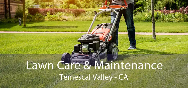  Lawn Care & Maintenance Temescal Valley - CA