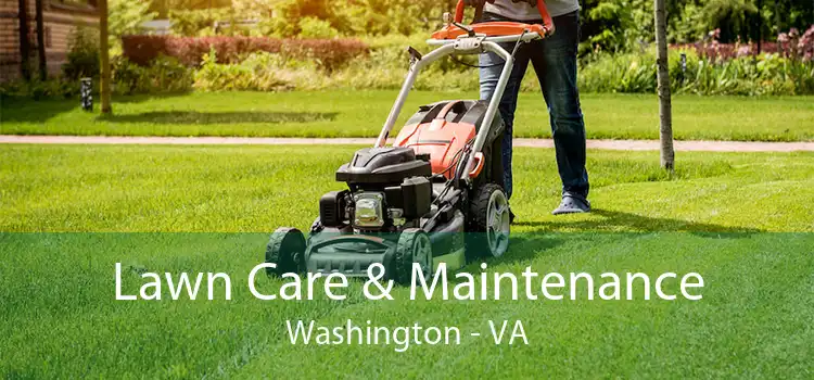 Lawn Care & Maintenance Washington - VA