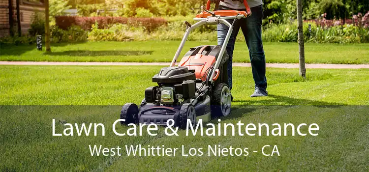 Lawn Care & Maintenance West Whittier Los Nietos - CA