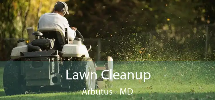  Lawn Cleanup Arbutus - MD