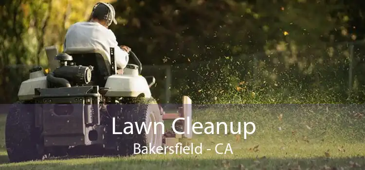 Lawn Cleanup Bakersfield - CA