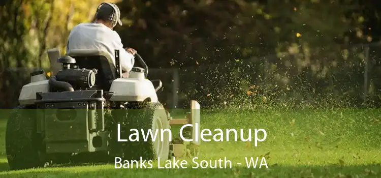 Lawn Cleanup Banks Lake South - WA