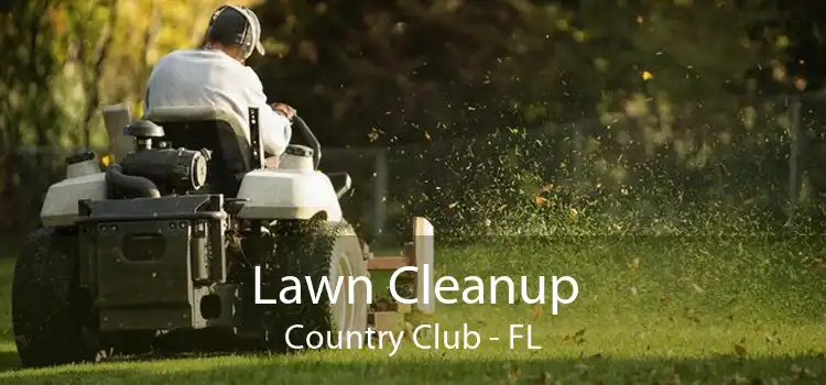 Lawn Cleanup Country Club - FL