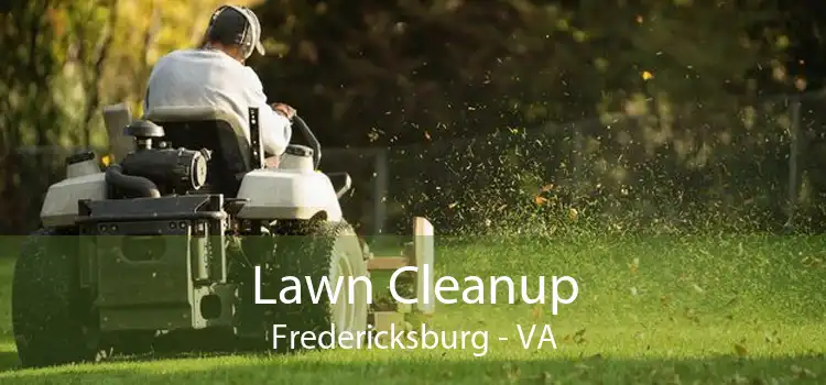 Lawn Cleanup Fredericksburg - VA