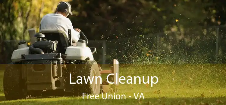 Lawn Cleanup Free Union - VA