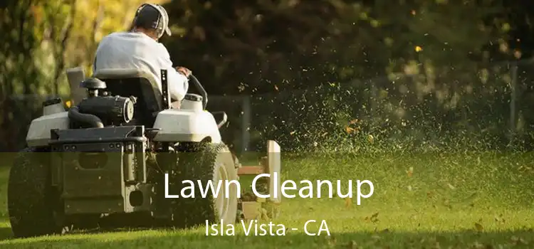 Lawn Cleanup Isla Vista - CA