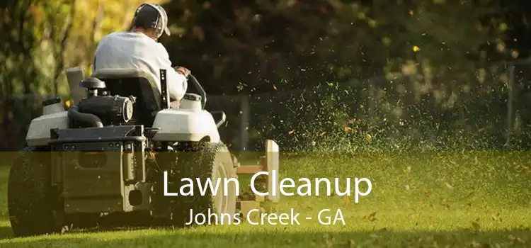 Lawn Cleanup Johns Creek - GA