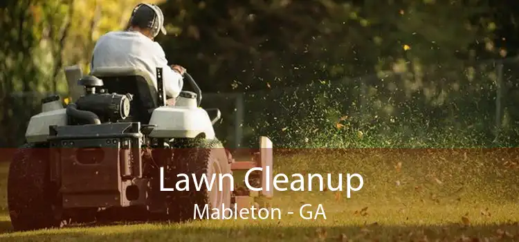 Lawn Cleanup Mableton - GA