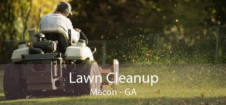 Lawn Cleanup Macon - GA