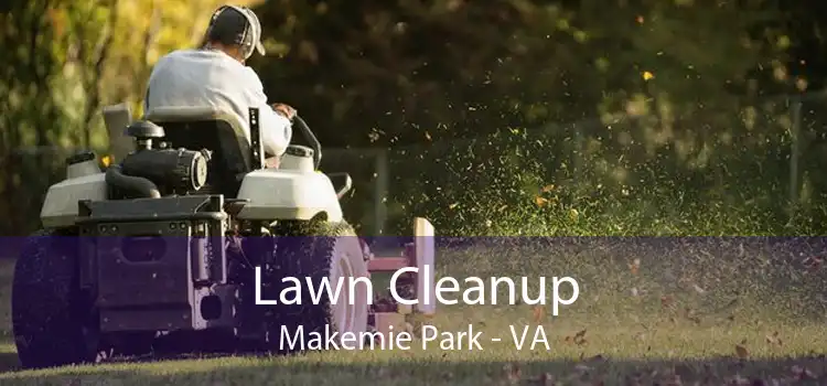 Lawn Cleanup Makemie Park - VA