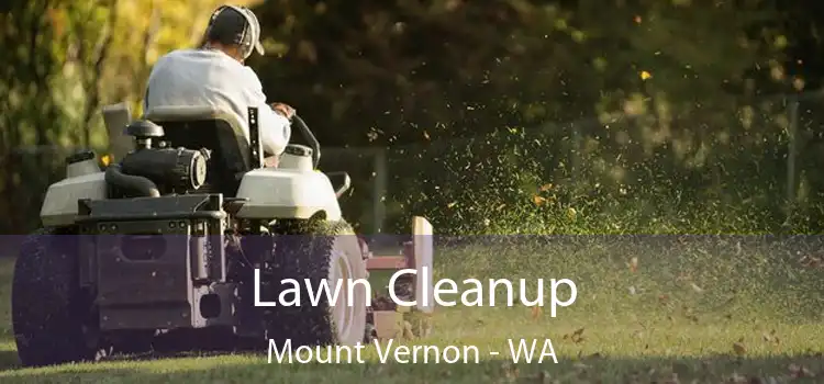 Lawn Cleanup Mount Vernon - WA