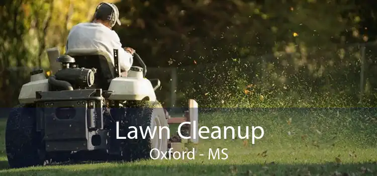 Lawn Cleanup Oxford - MS