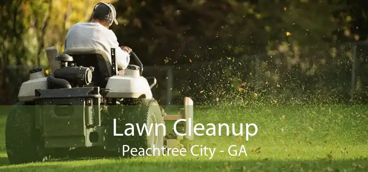 Lawn Cleanup Peachtree City - GA