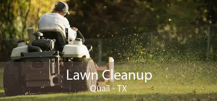 Lawn Cleanup Quail - TX