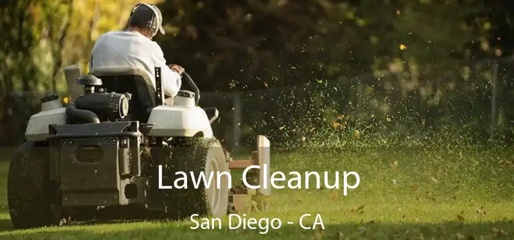 Lawn Cleanup San Diego - CA