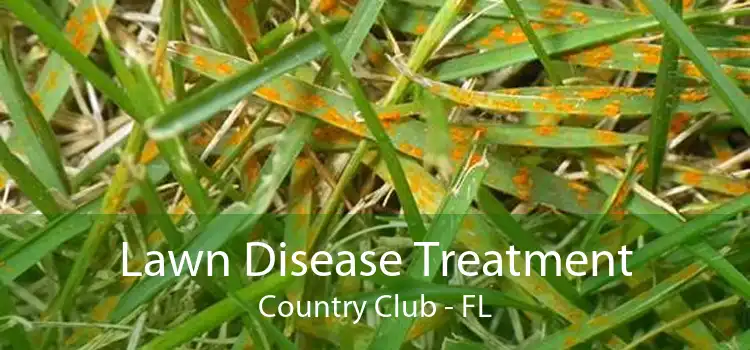 Lawn Disease Treatment Country Club - FL