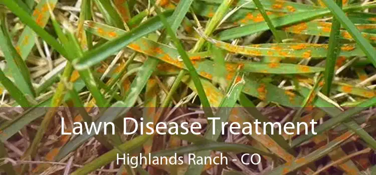 Lawn Disease Treatment Highlands Ranch - CO
