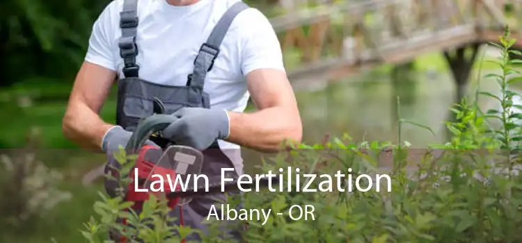  Lawn Fertilization Albany - OR