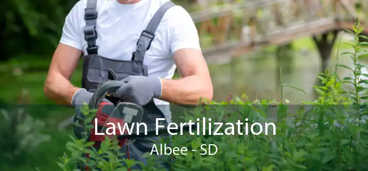 Lawn Fertilization Albee - SD