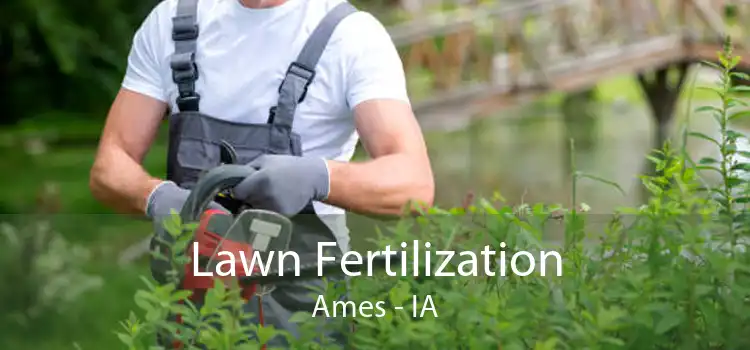 Lawn Fertilization Ames - IA