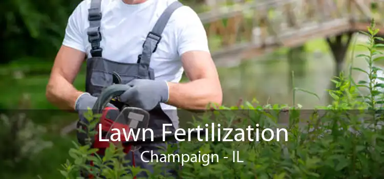 Lawn Fertilization Champaign - IL