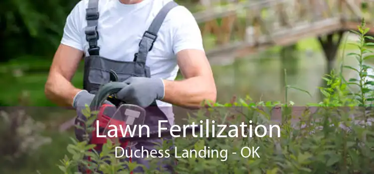 Lawn Fertilization Duchess Landing - OK