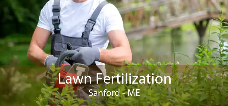 Lawn Fertilization Sanford - ME