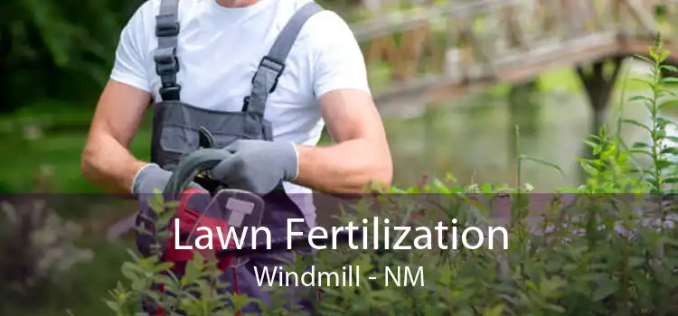 Lawn Fertilization Windmill - NM