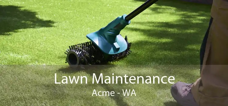 Lawn Maintenance Acme - WA