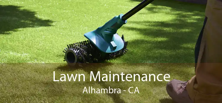 Lawn Maintenance Alhambra - CA