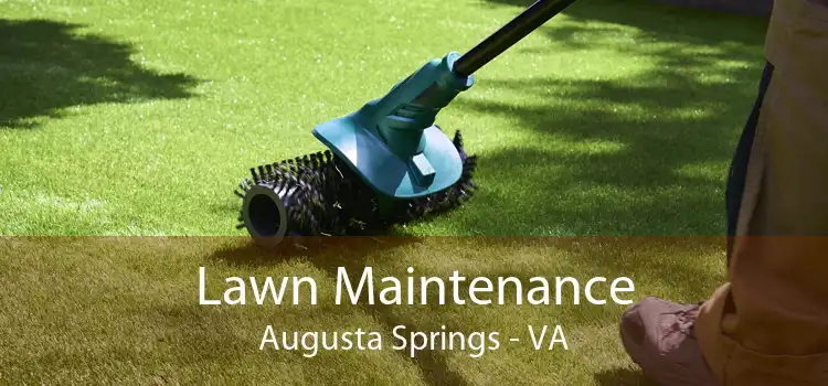 Lawn Maintenance Augusta Springs - VA