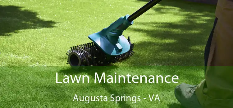 Lawn Maintenance Augusta Springs - VA