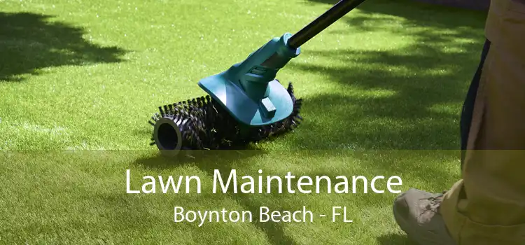 Lawn Maintenance Boynton Beach - FL